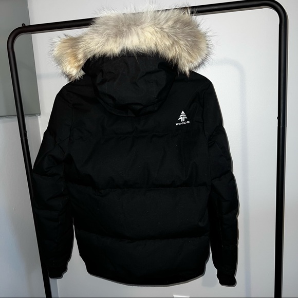 WOODS woman’s bomber down jacket - Picture 7 of 9